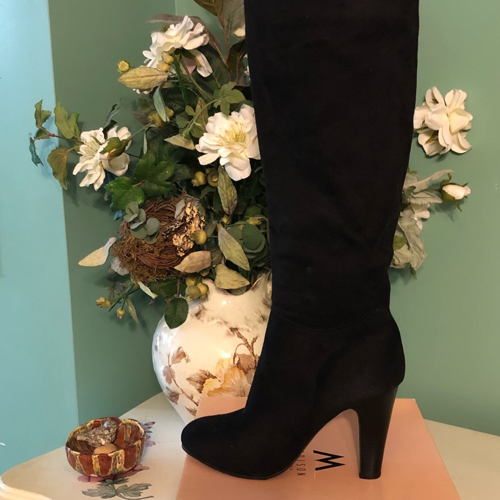 Tall Suede Boots